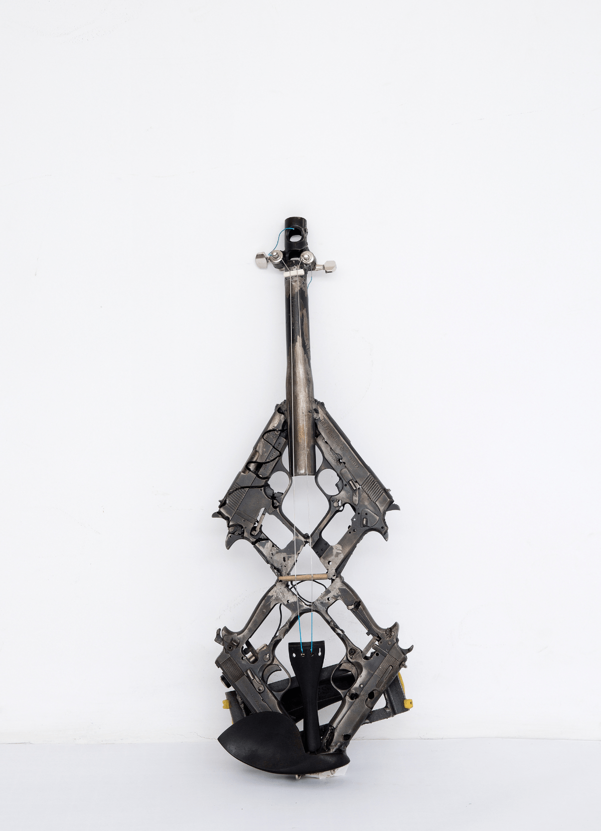 Pedro Reyes-Disarm-(Violin XII)-Repurposed weapons-Pedro Reyes and Lisson Gallery