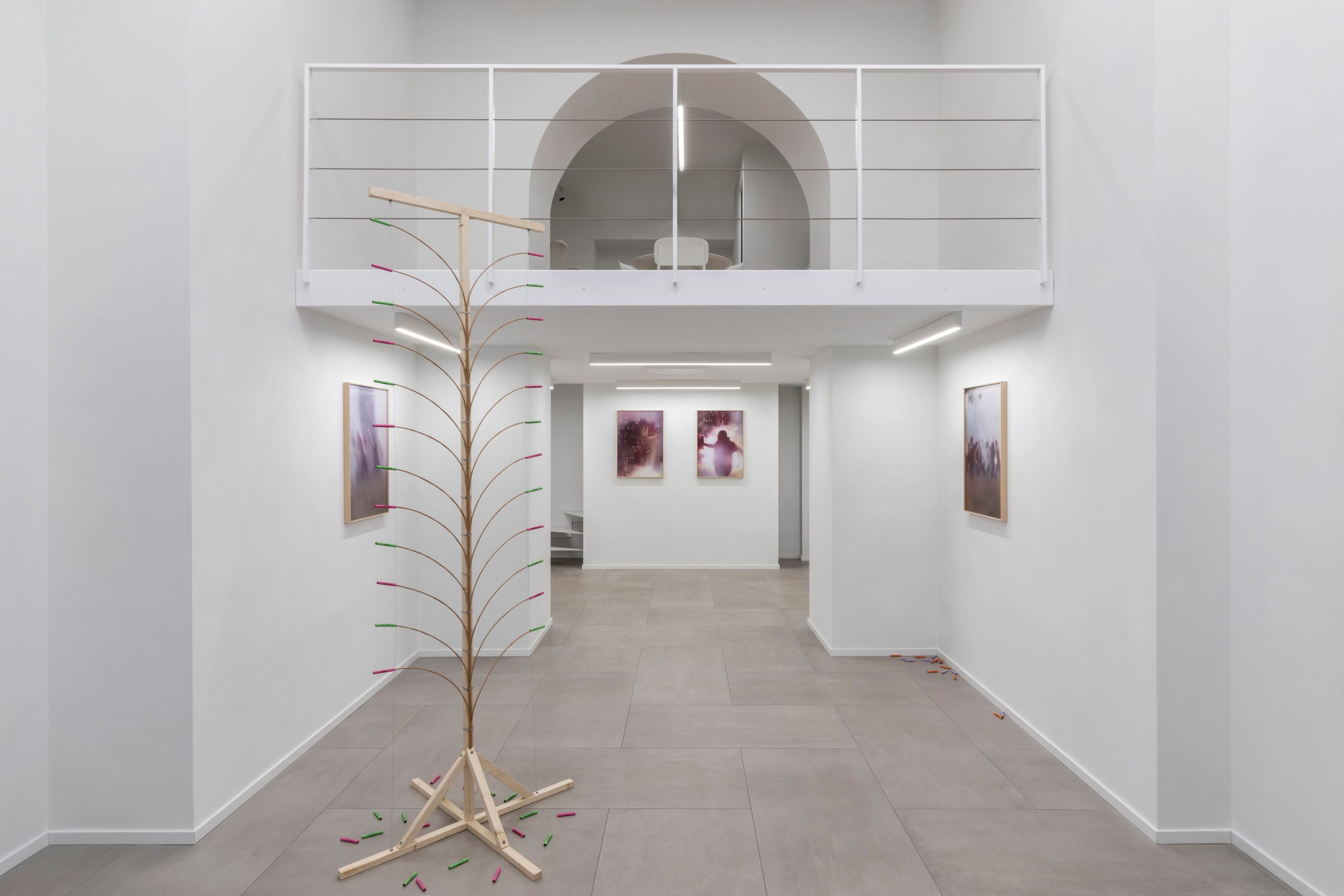 Leonardo Magrelli, Follia Sacra, Installation View, DIVARIO, Roma, 2023. Photo © Studio Daido