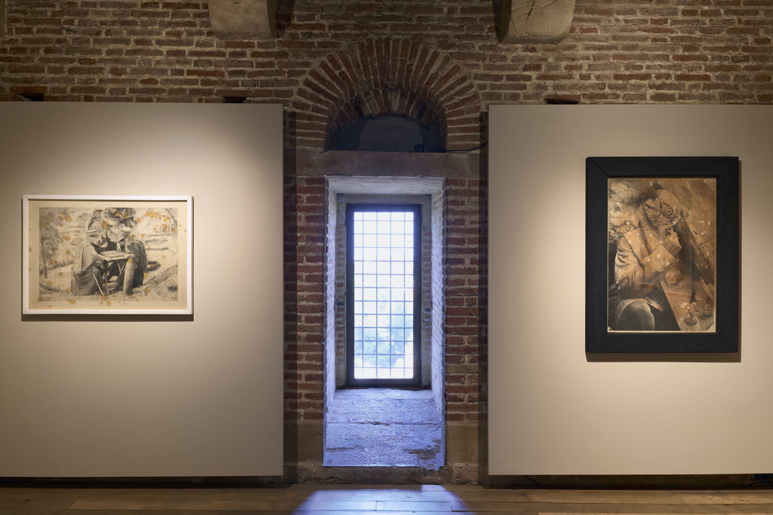 Oscar Giaconia, THE KITBASHER, installation views at Fondazione Coppola, Vicenza. ph. David Sarappa